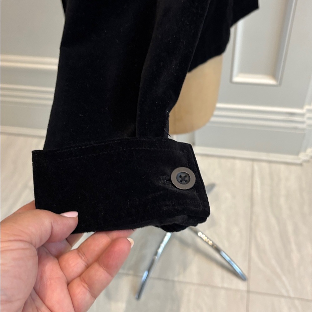 Mossimo Supply Co. Black Stretch Jacket .Velvetin… - image 4